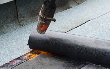 Cooling asphalt roofing replacement