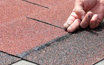 Cooling asphalt roof repairs